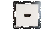 Gniazdka elektryczne - Hager Polo Berker/B.Kwadrat Gniazdo HDMI śnieżnobiale połysk S.1/B.3/B.7 Glas 3315428989 0001-00000-43691 [4350730] - miniaturka - grafika 1