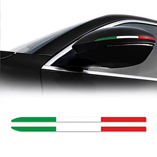 Paski samoprzylepne flaga Włochy do lusterek Alfa Romeo Stelvio - Lusterka samochodowe - miniaturka - grafika 1
