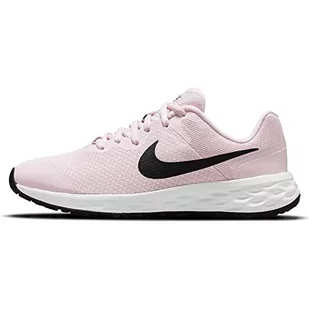 Nike Buty dziecięce Revolution 6, uniseks, Pink Foam Black, 38.5 EU - Buty dla dziewczynek - miniaturka - grafika 1