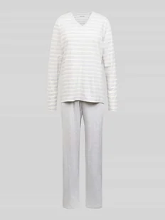 Piżama z wzorem w paski - Bielizna nocna - miniaturka - grafika 1