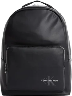 CK JEANS Męski plecak z logo Mono 40, czarny, jeden rozmiar, Na Czarny, Rozmiar Uniwersalny - Plecaki - miniaturka - grafika 1