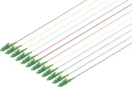 Kable światłowodowe - Digitus Pigtail światłowodowy 12szt, LC/APC simplex, SM 9/125,OS2 2m, 12 kolorów - miniaturka - grafika 1