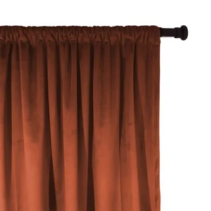 Zasłona Velvet Ve2213 | Karmelowy 140 X 230 Cm - Zasłony - miniaturka - grafika 1