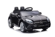 Pojazdy elektryczne dla dzieci - Auto Na Akumulator Mercedes SLC 300 Czarny LEAN CARS - miniaturka - grafika 1