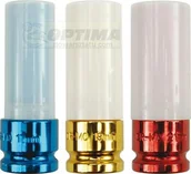 Nasadki do elektronarzędzi - Yato zestaw nasadek udarowe do felg aluminiowych, kpl 17, 19, 21 mm YT-1056 - miniaturka - grafika 1