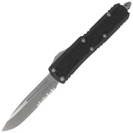 Noże - Nóż automatyczny OTF Microtech Daytona S/E Black Aluminium/3M, Apocalyptic P/S M390MK by Tony Marfione (124-11APS) - miniaturka - grafika 1