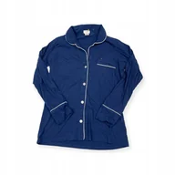 Piżamy damskie - Bluzka od piżamy męska granatowa J. CREW S - miniaturka - grafika 1