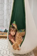 Wyposażenie pokoiku dziecięcego - Duży kokon "Dżunglowa Przygoda" - miniaturka - grafika 1