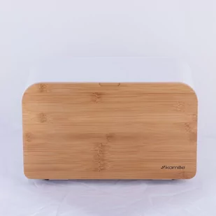 Chlebak KAMILLE, brązowy, 35x21x21 cm - Chlebaki - miniaturka - grafika 1