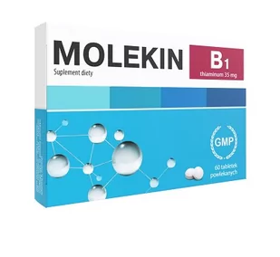 Natur Produkt Zdrovit Sp. z o.o. Molekin B1 60 tabletek 4695051 - Witaminy i minerały - miniaturka - grafika 1