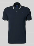 Koszulki męskie - Koszulka polo o kroju slim fit z wyhaftowanym logo model ‘Dunda’ - miniaturka - grafika 1