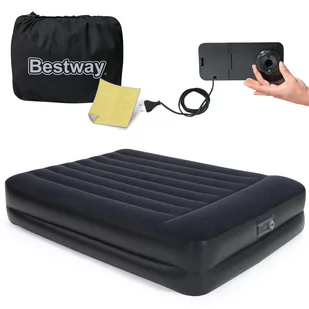 Bestway Premium air bed + queen size 203x152x46 67403 - Meble turystyczne - miniaturka - grafika 4