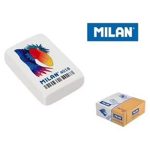 Milan Gumka do mazania 4018 z kolorowym nadrukiem duża mix wzorów 1szt. /4018/ MI048 - Gumki biurowe - miniaturka - grafika 1