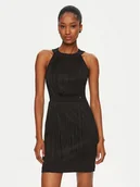 Sukienki - Rinascimento Sukienka koktajlowa CFC0121730003 Czarny Regular Fit - miniaturka - grafika 1