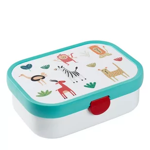 Mepal Śniadaniówka Pojemnik Na Kanapki Plastikowy Mepal Animal Friends Biały - Lunch boxy - miniaturka - grafika 2