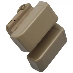 ESP - Ładownica na dwa magazynki 9 mm / .40 - Montaż zaciskany do pasa UBC-01 - Khaki - MH-MH-04 KH - Odzież taktyczna i umundurowanie - miniaturka - grafika 2