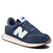 Baleriny - Sneakersy NEW BALANCE - GS237PD  Granatowy - miniaturka - grafika 1