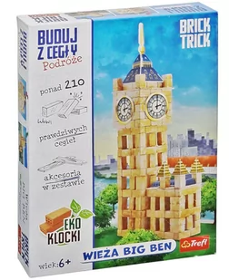 Buduj z Cegły Podróże Wieża Big Ben Brick Trick  210 elementów - Klocki - miniaturka - grafika 1