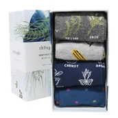Skarpetki damskie - Thought Zestaw Bambusowych Skarpet W Pudełku Marah Allotment 36-40 4Szt - miniaturka - grafika 1