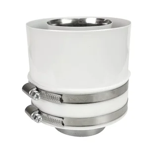 Adapter powietrzno - spalinowy 60/100 mm biały SPIROFLEX - Rury i kanały wentylacyjne - miniaturka - grafika 1