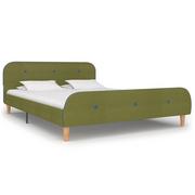 Łóżka - Rama łóżka zielona, 140x200 - miniaturka - grafika 1