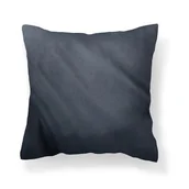 Poszewki na poduszki - Poszewka Dekoracyjna z Satyny Szwajcarskiej Antracyt - miniaturka - grafika 1
