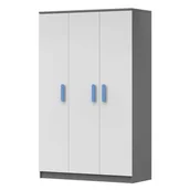 Szafy - Szafa SMYK II 3D - 19 |Szary - miniaturka - grafika 1