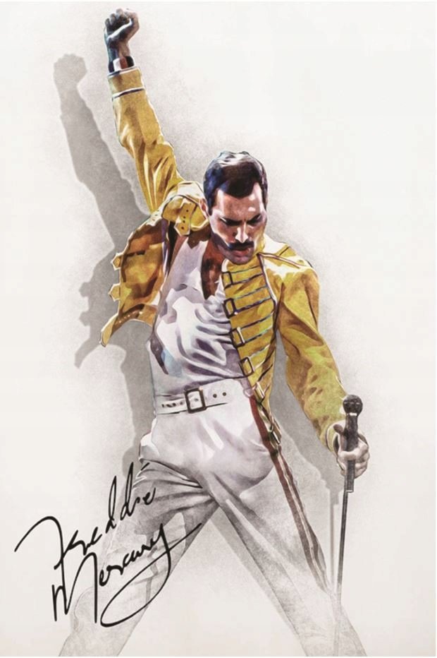 PODKŁADKA POD MYSZ Nadruk 22x18 cm Queen II Freddie Mercury ROCK Prezent