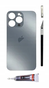 OEM Panel tylny niebieski do iPhone 13 Pro Max Big Hole klapka baterii - Części serwisowe do telefonów - miniaturka - grafika 1