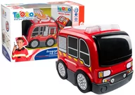 Samochody i pojazdy dla dzieci - Press n' go fire truck - 4+ - miniaturka - grafika 1