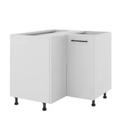 Meble kuchenne - Asti Szafka Dolna Narożna Dnw-90 Biały Mat - miniaturka - grafika 1