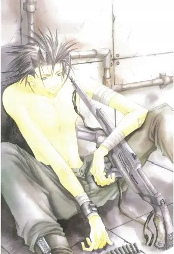 Plakat Anime Final Fantasy VII ff7_029 A2 (custom)