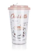 Kubki termiczne - Kubek termiczny AMBITION Podwójne Ścianki Coffee 500Ml Chai Latte - miniaturka - grafika 1