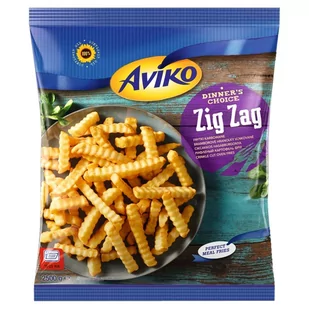 Aviko Zig Zag Frytki karbowane 2500 g - Frytki - miniaturka - grafika 1