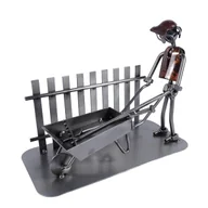 Figurki dekoracyjne - Metalowa figurka Ogrodnik. Prezent dla Ogrodnika - miniaturka - grafika 1