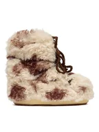 Śniegowce damskie - Moon Boot Śniegowce 80D1409690 Écru - miniaturka - grafika 1