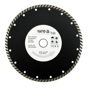 Yato tarcza tnąca TURBO 230mm - 6025 (YT-6025) - Tarcze do pił - miniaturka - grafika 1
