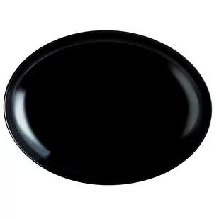 Talerz Barbecue Friends Time czarny 32,8 cm LUMINARC - Talerze - miniaturka - grafika 1