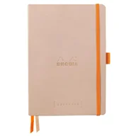 Notesy i bloczki - Goalbook Rhodia A5, miękka oprawa, rose smoke - miniaturka - grafika 1
