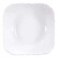 Miski i półmiski - ĆMIELÓW ROCOCO SALATERKA 24X24 CM PORCELANOWA - miniaturka - grafika 1