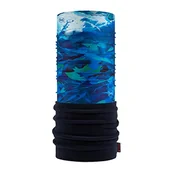 Szaliki i chustki dla dzieci - Buff Komin High 130113.707.10.00 Niebieski - miniaturka - grafika 1