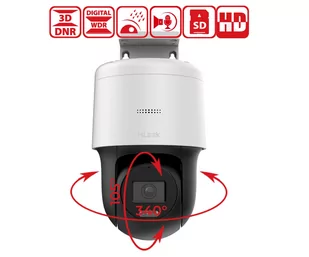 Kamera obrotowa IP Hikvision PTZ-N2MP Mikrofon, Dual Light, DarkFighter 2Mpx, 2.8mm - Kamery IP - miniaturka - grafika 3