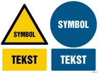 Systemy ekspozycyjne i znaki informacyjne - ZNAK NA ZAMÓWIENIE WZÓR E-007, FS - FOLIA SAMOPRZYLEPNA FOTOLUMINESCENCYJNA; (600X450MM) - miniaturka - grafika 1