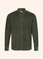 Koszule męskie - Les Deux Koszula Sztruksowa Konrad Regular Fit gruen - LES DEUX - miniaturka - grafika 1