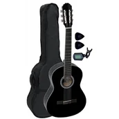 Gitary klasyczne - 'Gewa Basic Classic 3/4 Blk Set - Zestaw Gitarowy Vgs Ps510.176' - miniaturka - grafika 1