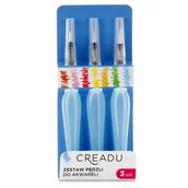 Pędzle - Pędzle do akwareli, 3 sztuki - miniaturka - grafika 1