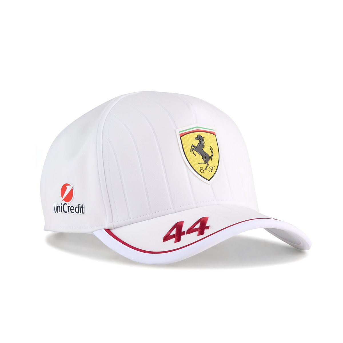 Czapka Scuderia Ferrari F1 Puma Lewis Hamilton 44 Miami GP Cap 2025 Biała