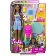 Lalki dla dziewczynek - Mattel Lalka Mattel Kemping Brooklyn + akcesoria HDF74 GXP-811954 - miniaturka - grafika 1