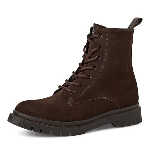 Tamaris Damskie buty WL Lace Boot 1-26269-41 śniegowce, Mocca Suede, 37 EU, Mocca Suede, 37 EU