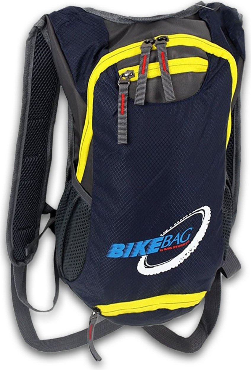 Torba Street Nylon Plecak Mężczyźni Kobiety Sportowy niebieski szary 20x41x12 OTJ614B